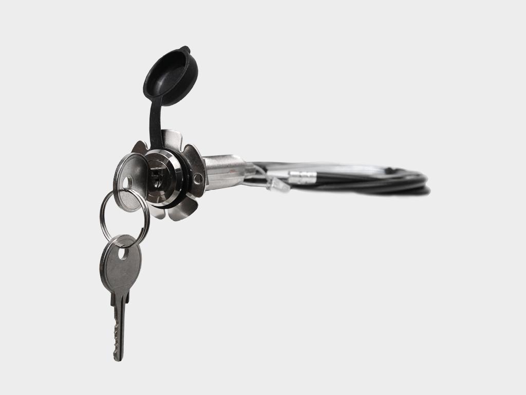 External release mechanism LOCK-MINI used to open sectional doors in case of blackout if there is no pass door or another alternative entrance into the garage